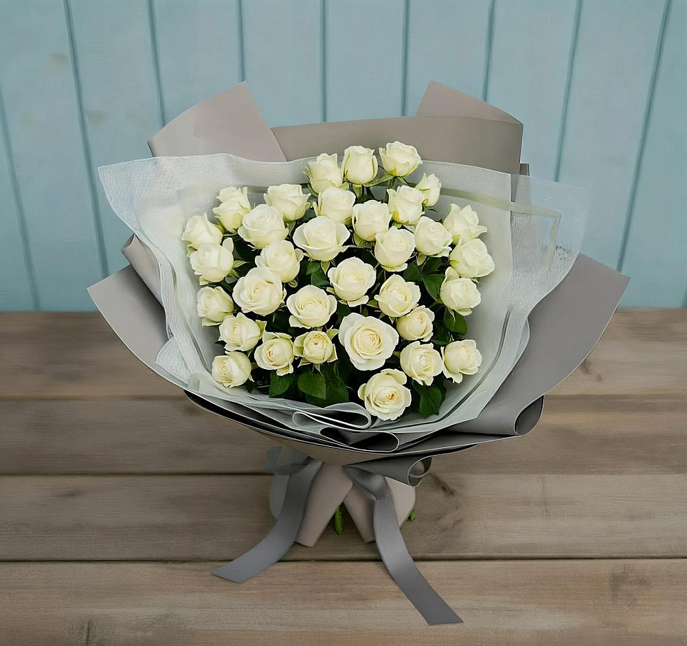Букет Белоснежная нежность в Ерново
