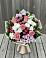 Букет цветов из: Альстромерии, Гвоздики, Розы и Хризантемы в Ерново