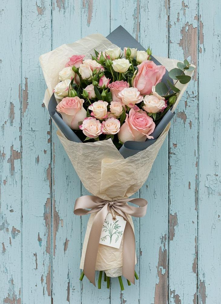 Букет цветов из: Розы в Ерново