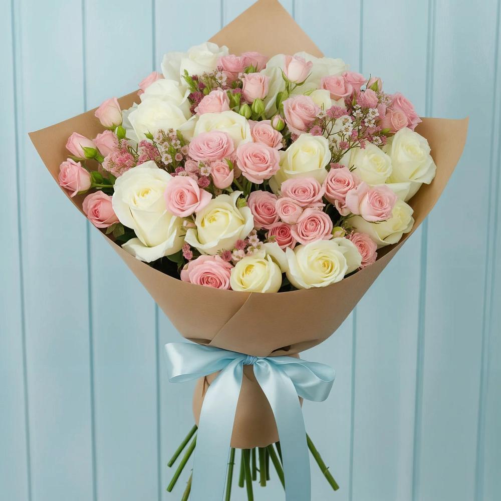 Букет цветов из: Розы в Ерново