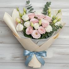 Букет цветов из:  Лизиантусы в Ерново