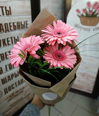Букет цветов из: Герберы в Ерново