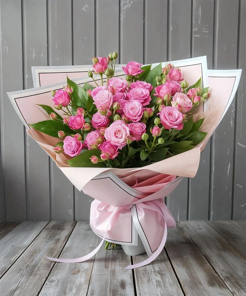 Букет Розовый кустик в Ерново
