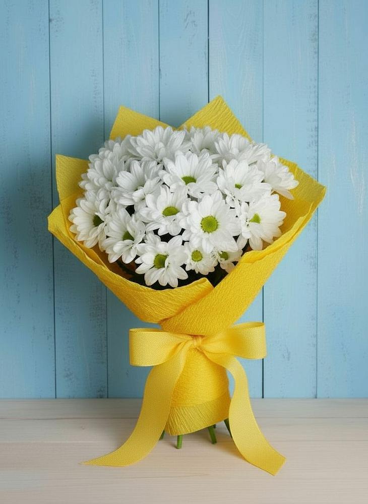 Букет цветов из: Хризантемы в Ерново