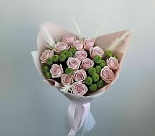 Букет цветов из:  Розы и Хризантемы в Ерново