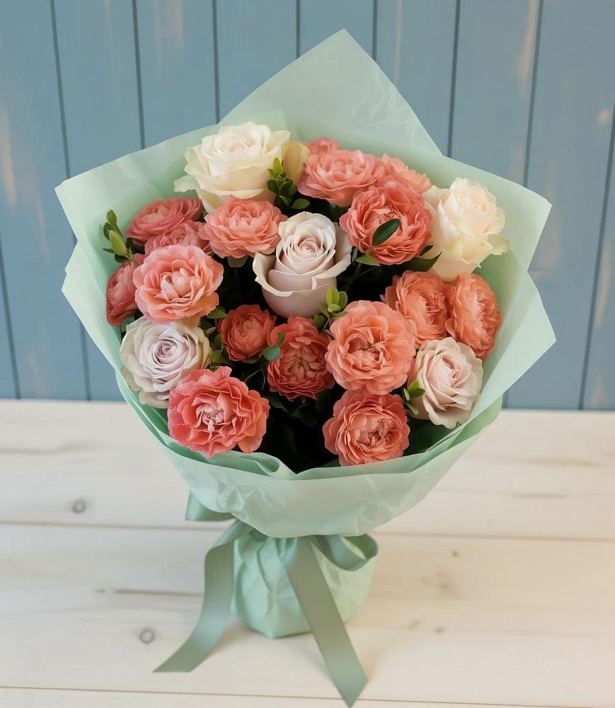 Букет цветов из: Розы в Ерново