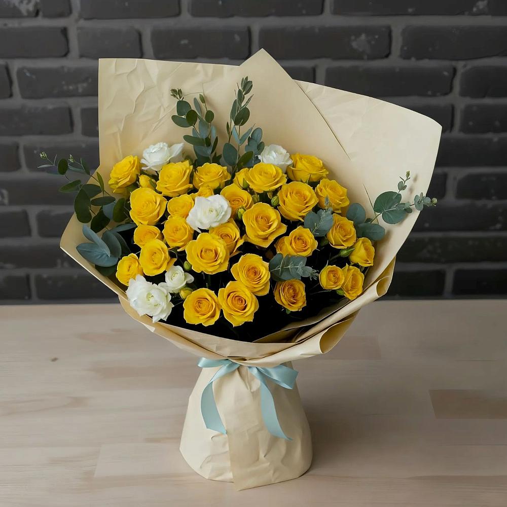 Букет цветов из: Розы в Ерново