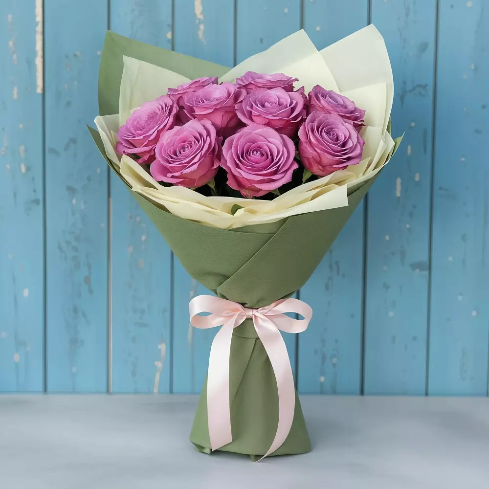 Букет Розы Фёрст Леди в Ерново