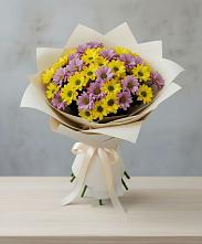Букет цветов из:  Хризантемы в Ерново