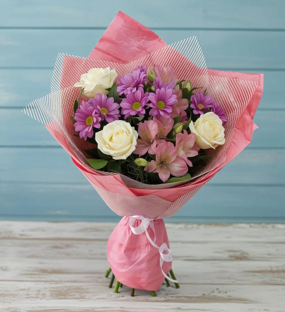 Букет цветов из: Герберы в Ерново