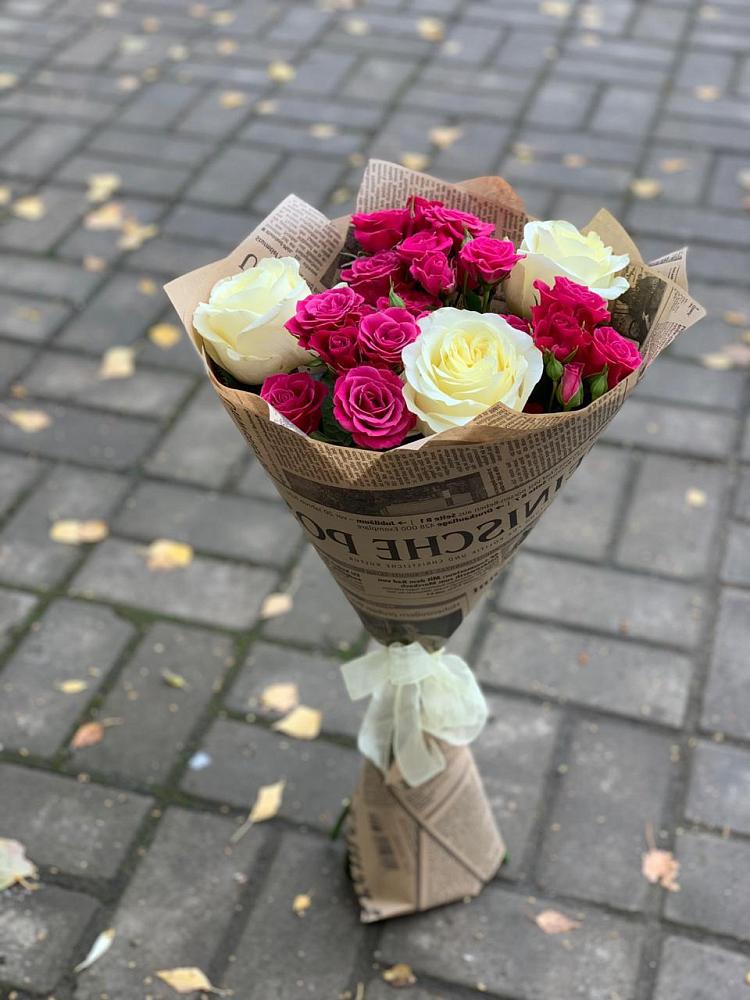 Букет цветов из: Розы в Ерново