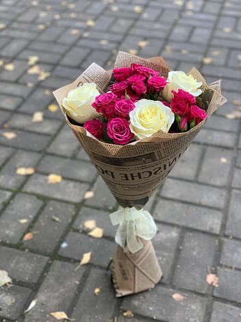 Букет цветов из: Розы в Ерново