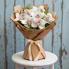 Букет цветов из:  Орхидеи и Розы #REPLACE_PRED# Ерново