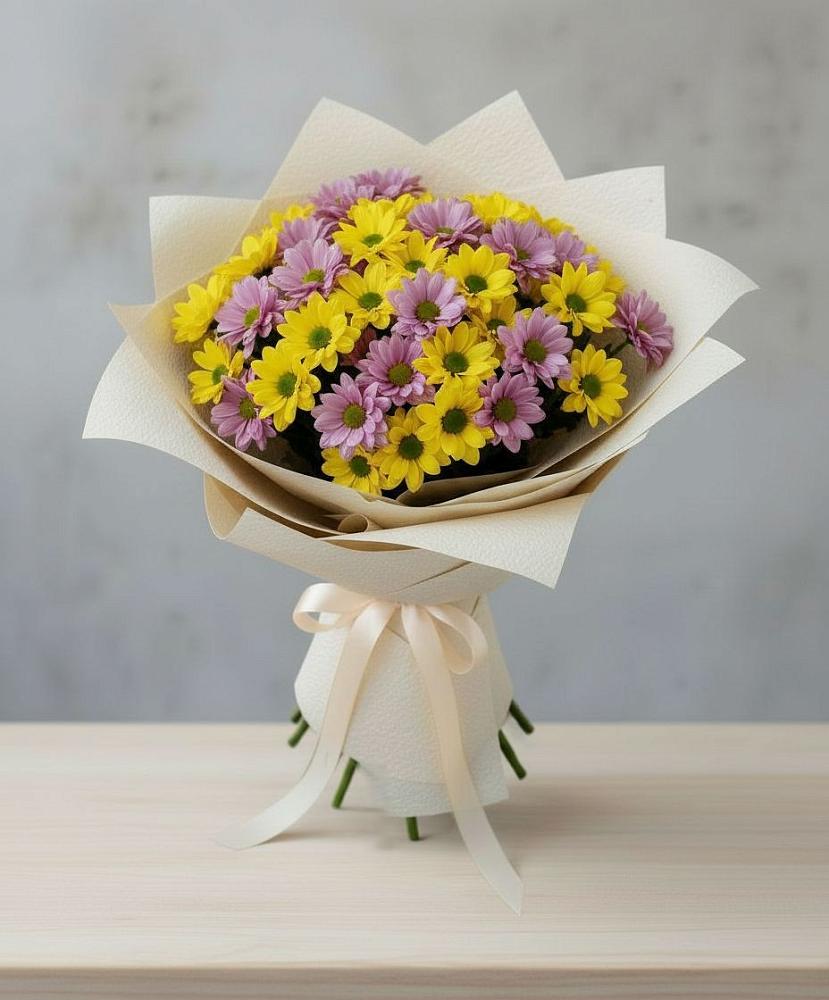 Букет цветов из: Хризантемы в Ерново