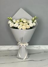 Букет цветов из:  Розы и Лизиантусы в Ерново